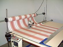 Knife cutting machine 1850 ESCA textileCNCsingle-phase