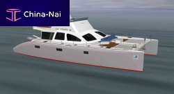 Catamaran motor yacht CAT POWER 56'cruisingflybridge3-cabin