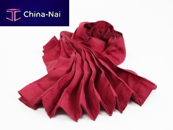Fabric aircraft cabin curtain