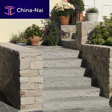 Natural stone step KANDLA GRISsandstonenon-slip