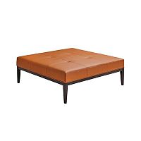 Contemporary ottoman VBE805leathersquareindoor