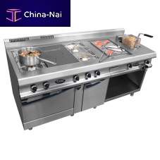 Free-standing kitchen unit CAPICHEFfront cooking