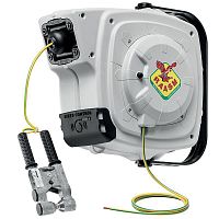 Grounding cable reel 1064PFconstructionfor trucksfor the aeronautical industry