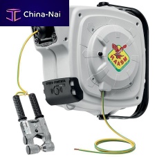 Grounding cable reel 1064PFconstructionfor trucksfor the aeronautical industry
