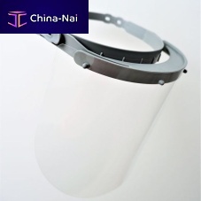 Polycarbonate protection visor V2with eye protectionfull-facebox of 10