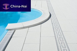 Concrete swimming pool coping