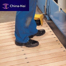 Beech grating BISONfor industrial flooringnon-slipsecurity