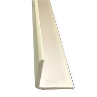White baseboard plasticL-shapeddecorative