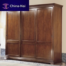 Traditional wardrobe GIACINTOcherrywoodsliding door