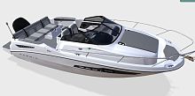 Outboard walkaround SL640opendual-console7-person max.