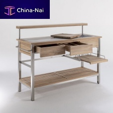 Dish trolley QUADROcommercialteakceramic
