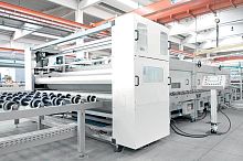 Laminated glass production line automatic