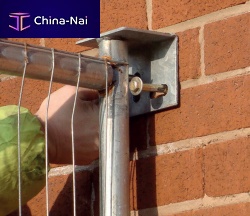 Galvanised steel fastening system 050-0700for fencingexteriorfor masonry