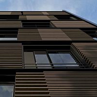 Roller shutter SPCslidingtop-hungwooden