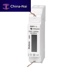 Single-phase electric energy meter SM01 seriesDIN rail50 Hzwith LCD display