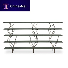Original design shelf ALBEROwoodenwrought iron