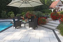 Garden tile poolsidefloorconcrete