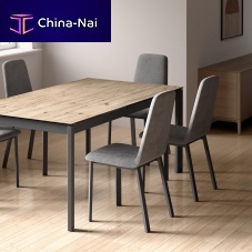 Contemporary dining chair PIXEL indoorfabricmetal base