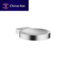 Wall-mounted soap dish 83 410 979 serieschromed metalfor hotelpolished