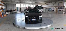 Rotating parking platform electricexhibition