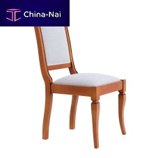 Traditional chair CLASSIC indoorfabricbeech base