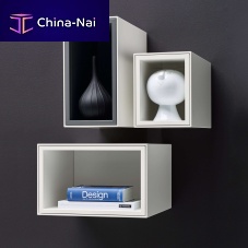 Wall-mounted shelf NEX BOXcontemporarylacquered wood