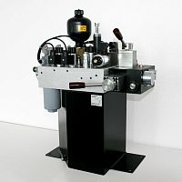 Electrically-powered hydraulic power unit for gastankcompact