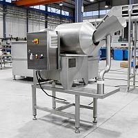 Hot air dryer continuoussaltstainless steel