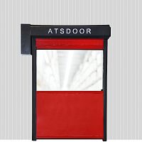 Roll-up industrial door galvanised steelPVCautomatic