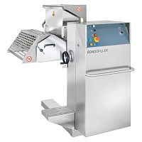 Pasty products dispenser Rondofillerscrewpistonfor the food industry