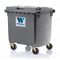 HDPE waste container MGB 1100 L FLfor urban wastefor household wastefor paper