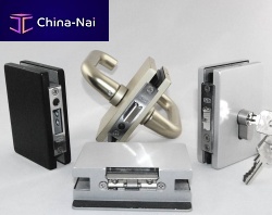 Electronic lock 16 serieswith handlefor entry doorglass door