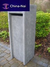 Mailbox with post ALICANTEindividual