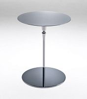 Contemporary pedestal table PLATEaluminumroundhome