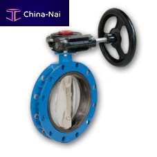 Butterfly valve 2314with handwheelfor gasdouble-flange