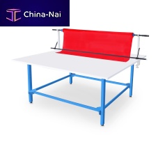 Fabric unwinder manualroller
