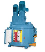 Conical screw mixer DISA SAMbatchfor liquidsfoundry core sand