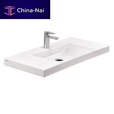 Wall-mounted washbasin Vista 90 : 109920004ceramic1-holewithout overflow