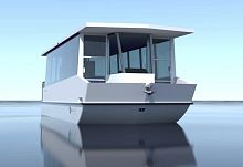 Cruising passenger ship 11.0 CABINEDfiberglassfor tourist excursionscoastal