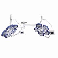 Ceiling-mounted surgical light DEL 9LED3-arm97