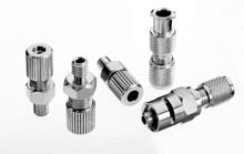 Connection type fitting Compressionmedicalfor medical devicesstainless steel
