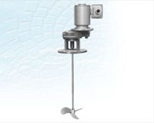 Turbine agitator for liquidsverticalhorizontal