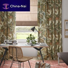 Upholstery fabric DELTAfor curtainpatternedlinen
