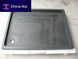 Square shower base MARE SLATE BATHROOMS ACCESORIESrecessednatural stonecustom