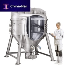 Conical bottom dryer AMTvacuumbatchdough