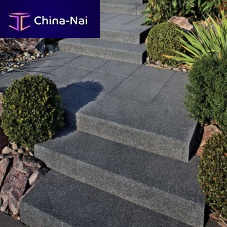 Concrete step NOIR SABLEnon-sliphigh-resistance