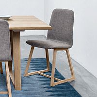 Contemporary dining chair #40indoorfabricleather