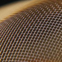 Stainless steel woven wire fabric for facadesquare mesh