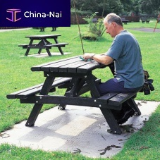 Traditional picnic table Clifton Picnic Table recycled plasticcompositerectangular