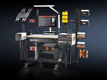 Ergonomic workstation Wire Station WS 540